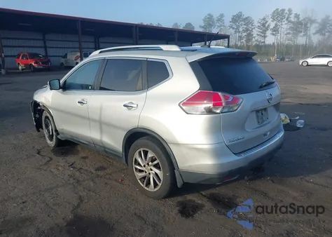 2014 Nissan Rogue Sl z USA, uszkodzony, nr VIN 5N1AT2MT5EC855953